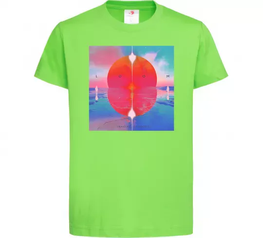 Детская футболка Imagine Dragons Loom Лаймовый фото