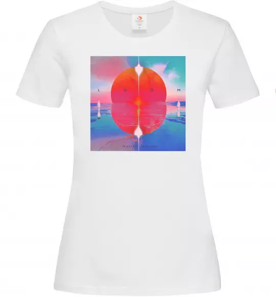 Жіноча футболка Imagine Dragons Loom Білий фото