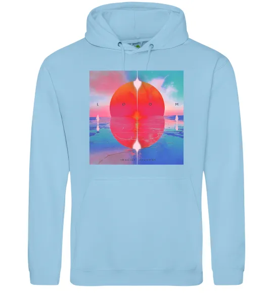 Чоловіча толстовка (худі) Imagine Dragons Loom Блакитний фото