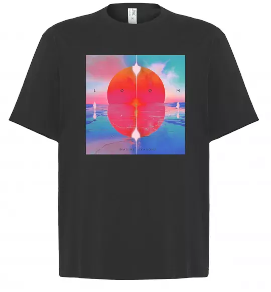 Футболка Оверсайз Imagine Dragons Loom Черный фото