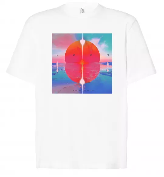 Футболка Оверсайз Imagine Dragons Loom Белый фото