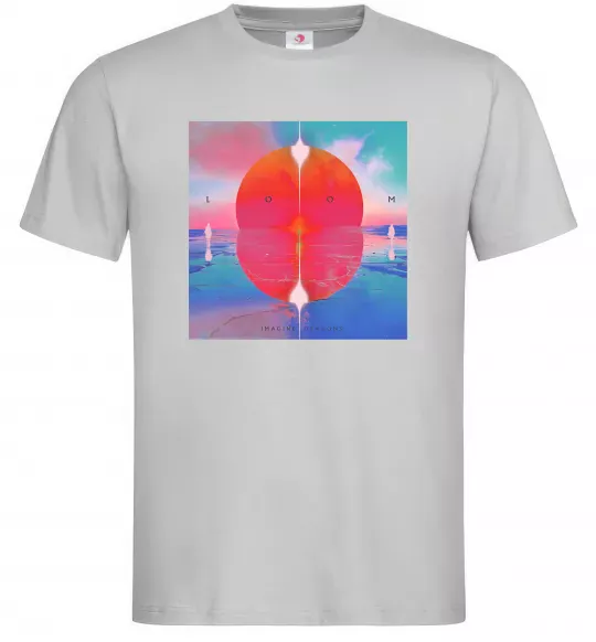 Мужская футболка Imagine Dragons Loom Серый фото