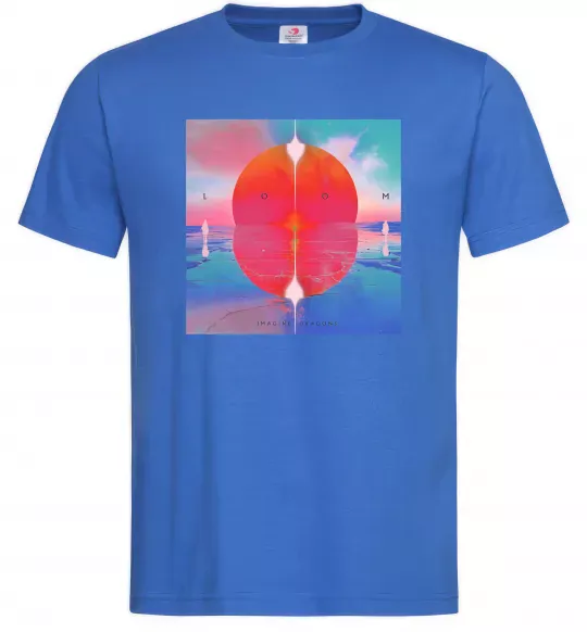 Мужская футболка Imagine Dragons Loom Ярко-синий фото