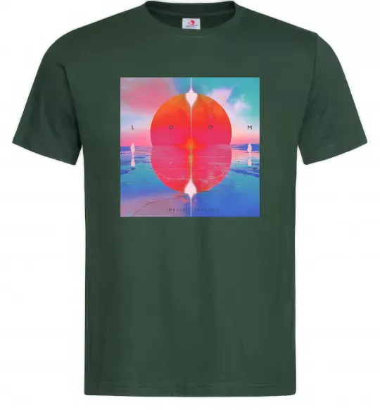 Мужская футболка Imagine Dragons Loom Темно-зеленый фото