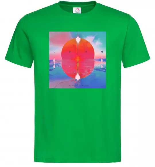 Мужская футболка Imagine Dragons Loom Зеленый фото