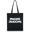 Эко-сумка Imagine Dragons logo Черный фото
