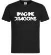 Мужская футболка Imagine Dragons logo Черный фото