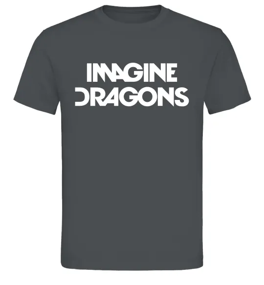 Мужская футболка Imagine Dragons logo Графит фото