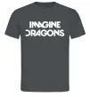 Мужская футболка Imagine Dragons logo Графит фото