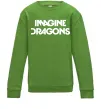 Детский Свитшот Imagine Dragons logo Лаймовый фото