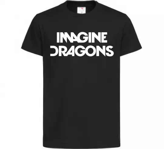 Детская футболка Imagine Dragons logo Черный фото