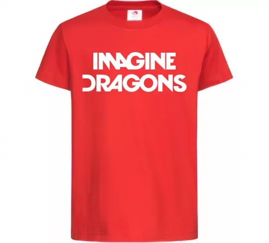 Детская футболка Imagine Dragons logo Красный фото