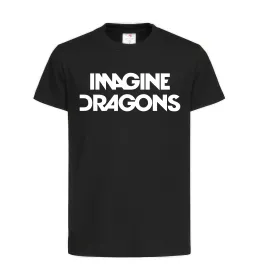 Детская футболка Imagine Dragons logo Черный фото
