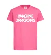 Детская футболка Imagine Dragons logo Ярко-розовый фото