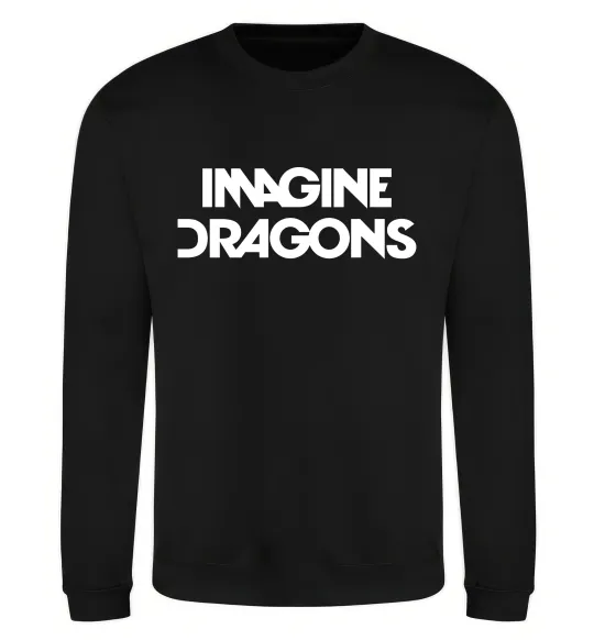 Свитшот Imagine Dragons logo Черный фото