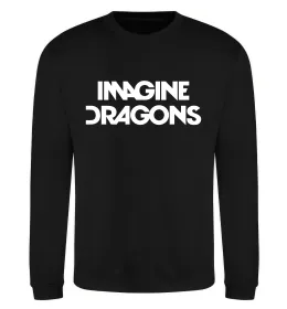 Свитшот Imagine Dragons logo Черный фото