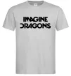 Мужская футболка Imagine Dragons logo Серый фото