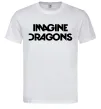 Мужская футболка Imagine Dragons logo Белый фото