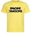 Мужская футболка Imagine Dragons logo Лимонный фото