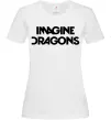 Женская футболка Imagine Dragons logo Белый фото