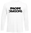 Лонгслів Imagine Dragons logo Білий фото