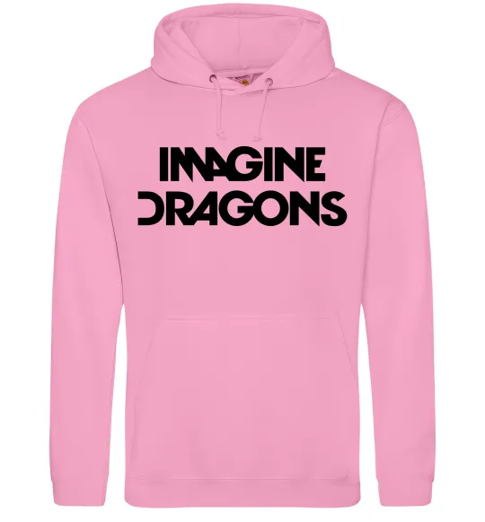 Женская толстовка (худи) Imagine Dragons logo Розовый фото