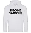 Жіноча толстовка (худі) Imagine Dragons logo Сірий меланж фото