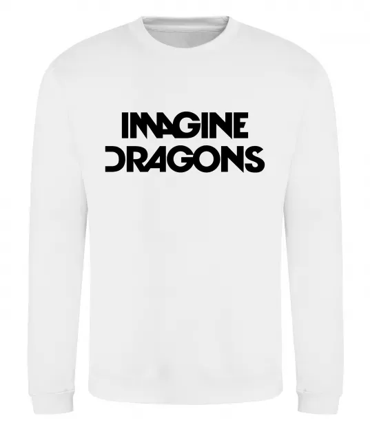 Світшот Imagine Dragons logo Білий фото