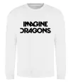 Світшот Imagine Dragons logo Білий фото