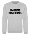 Світшот Imagine Dragons logo Сірий меланж фото