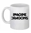 Чашка керамічна Imagine Dragons logo Білий фото
