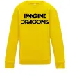 Детский Свитшот Imagine Dragons logo Солнечно желтый фото