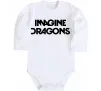 Детский боди Imagine Dragons logo Белый фото