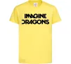 Детская футболка Imagine Dragons logo Лимонный фото