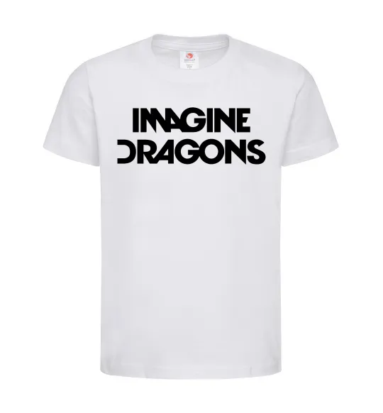 Детская футболка Imagine Dragons logo Белый фото