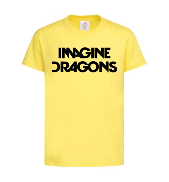 Детская футболка Imagine Dragons logo Лимонный фото