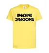 Детская футболка Imagine Dragons logo Лимонный фото