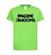 Детская футболка Imagine Dragons logo Лаймовый фото