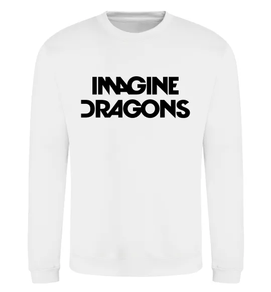 Свитшот Imagine Dragons logo Белый фото