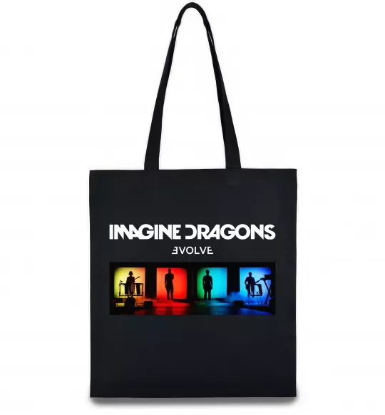 Еко-сумка Imagine Dragons Evolve Чорний фото