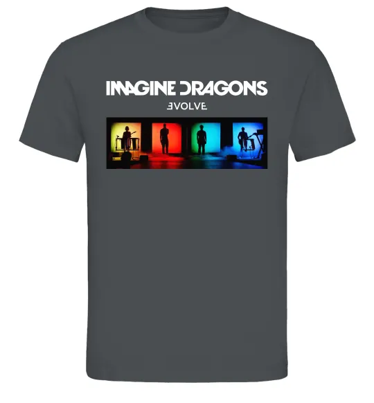 Мужская футболка Imagine Dragons Evolve Графит фото