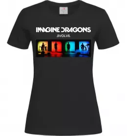 Женская футболка Imagine Dragons Evolve Черный фото