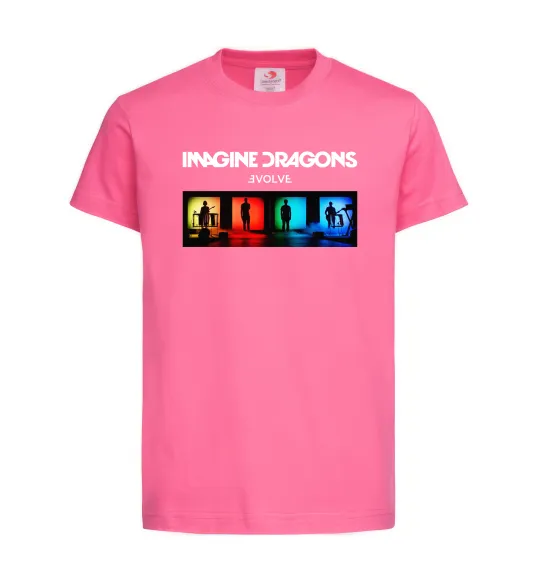 Детская футболка Imagine Dragons Evolve Ярко-розовый фото