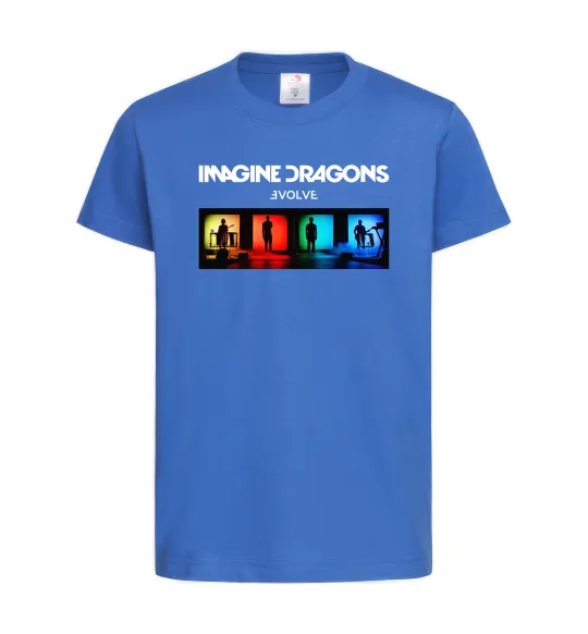 Детская футболка Imagine Dragons Evolve Ярко-синий фото