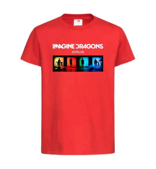 Детская футболка Imagine Dragons Evolve Красный фото