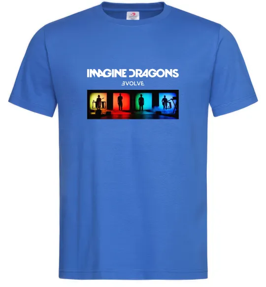 Чоловіча футболка Imagine Dragons Evolve Яскраво-синій фото