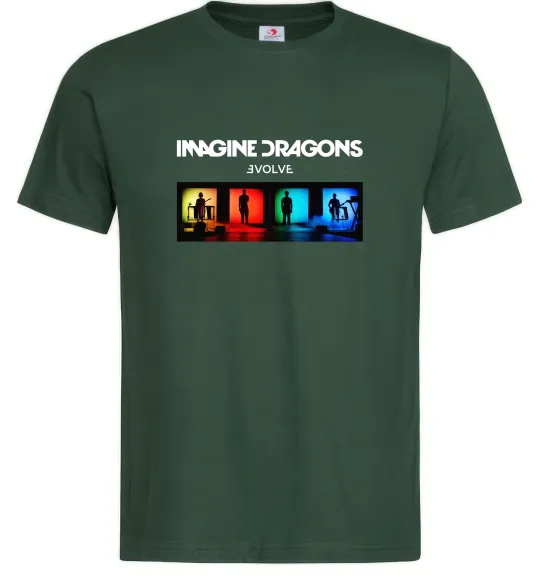 Чоловіча футболка Imagine Dragons Evolve Темно-зелений фото
