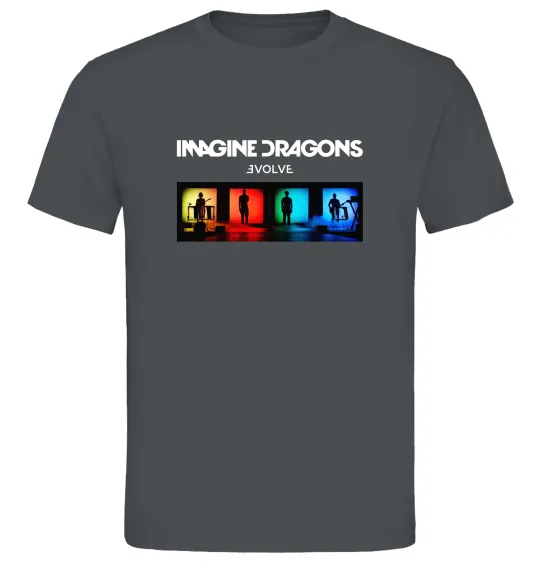 Чоловіча футболка Imagine Dragons Evolve Графіт фото
