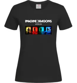 Женская футболка Imagine Dragons Evolve Черный фото