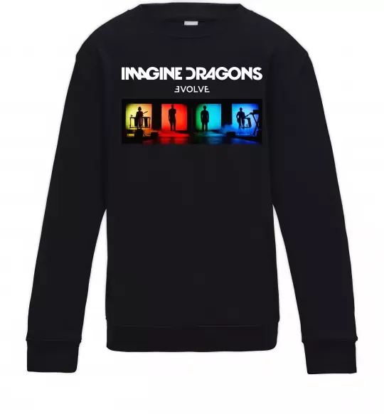 Дитячий світшот Imagine Dragons Evolve Чорний фото